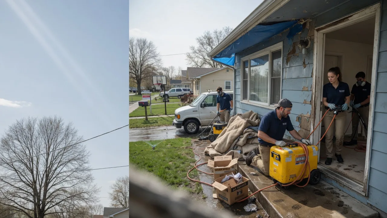 Basement Flood Cleanup in Pecks Mill, WV near me